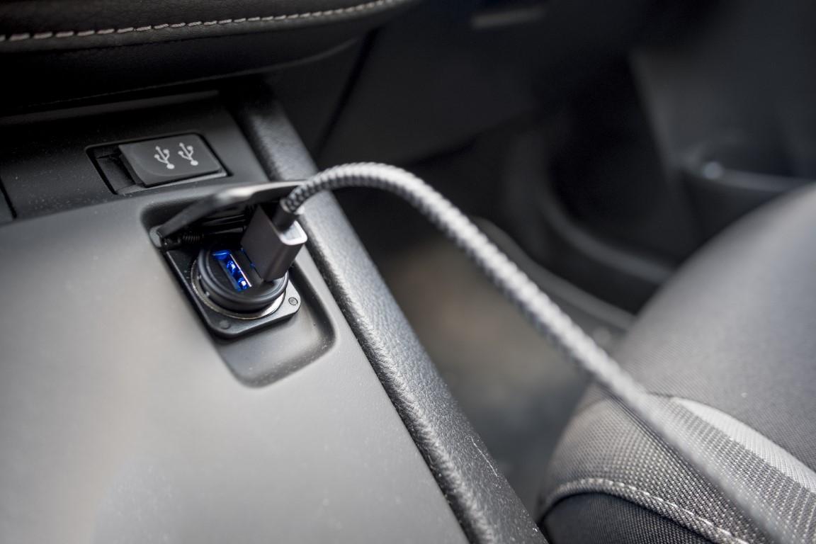 usb cable car double charge cigarette lighter socket